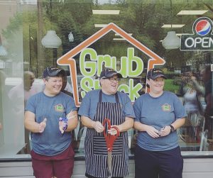 Grub Shack, in downtown Johnstown, celebrates success with ribbon cutting event.